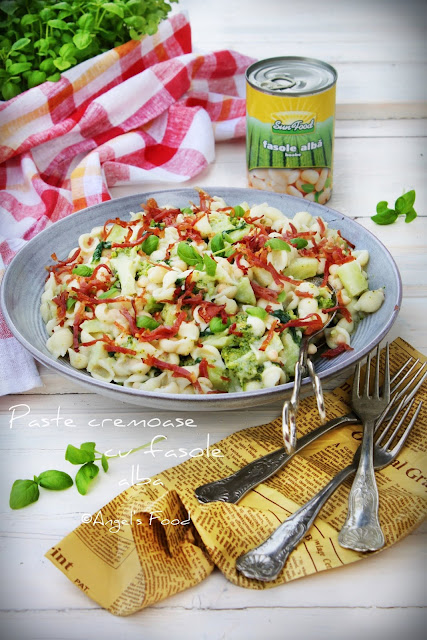 Paste cremoase cu fasole alba Sun Food