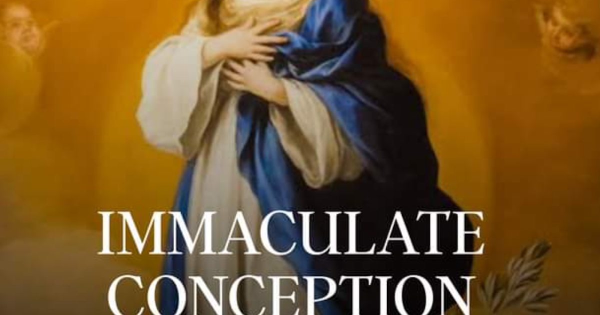 CATHOLIC INSPIRATIONS OVERLOAD Solemnity of the Immaculate Conception