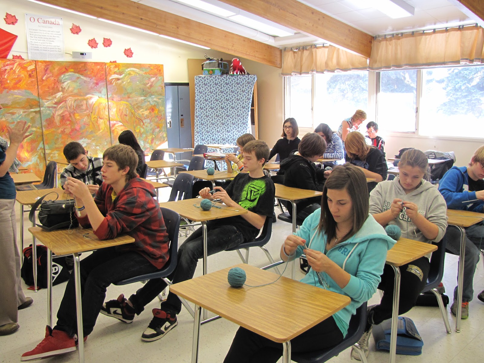 Saucy Ramblings Knitting Class