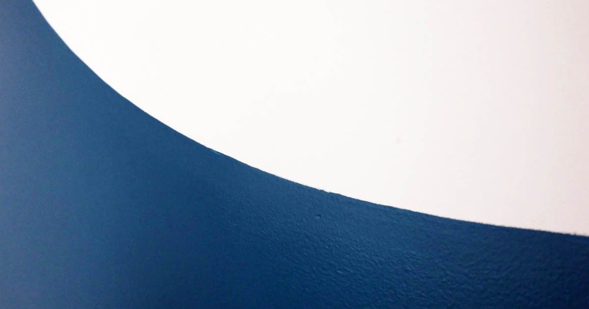 How To Paint a Half Round Shape on a Wall. Flipping the Flip