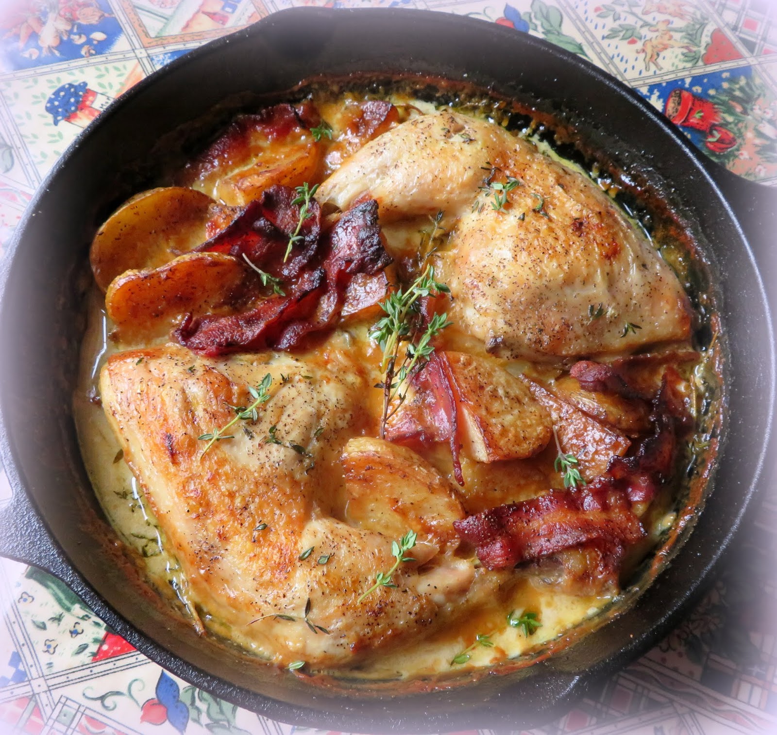 Honey Mustard Chicken & Potatoes The English Kitchen