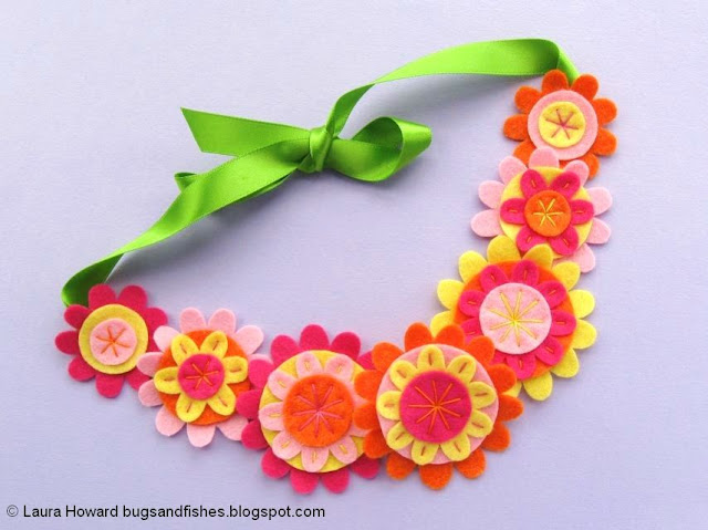 Felt Flower Crown Sewing Tutorial