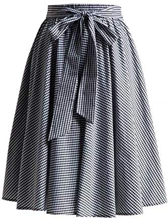 Women's Cotton Skirt Black [ BRAND : JANAK ]