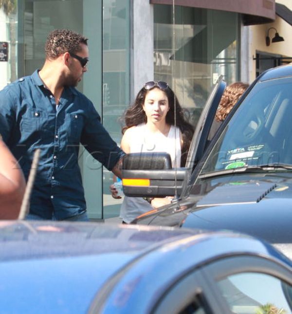 Blanket Jackson Forever Prince con su novia Remi en Beverly Hills (Jul 23)