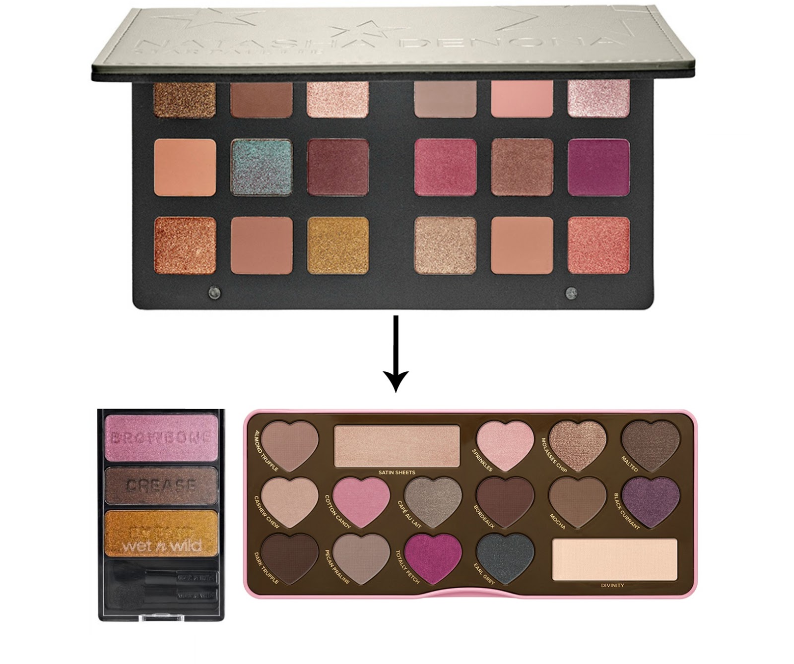 Natasha Denona Star Eyeshadow Palette Dupes