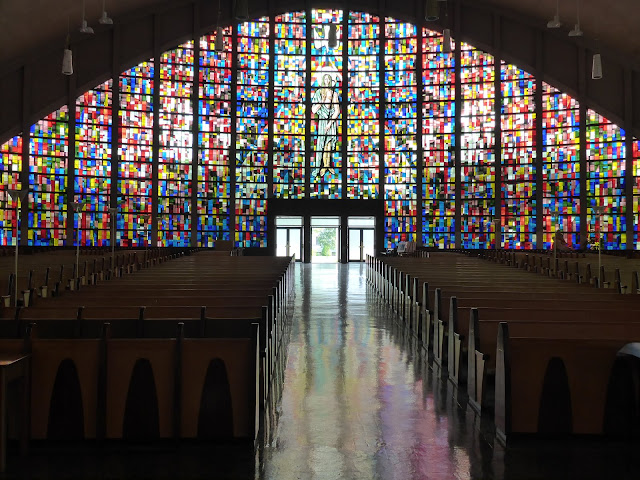 Cathédrale de Nicolet Québec vitraux