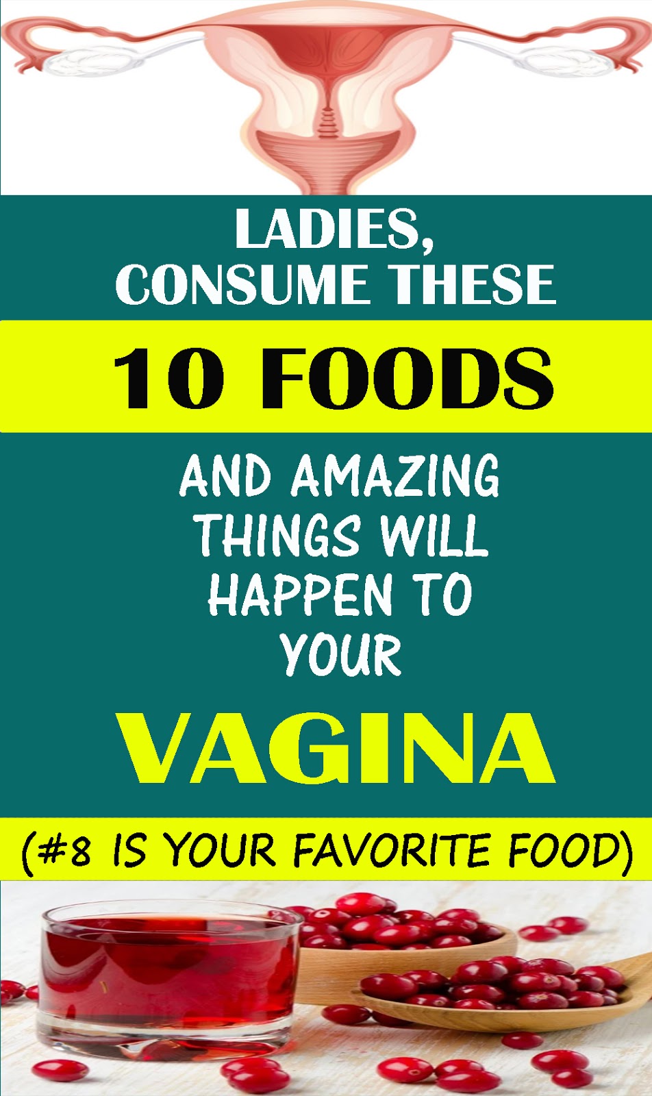 10 Foods To Keep Your Vagina Happy and Healthy HEALTH and WELLNESS