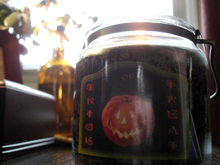 The Blog Trick Or Treat Candle