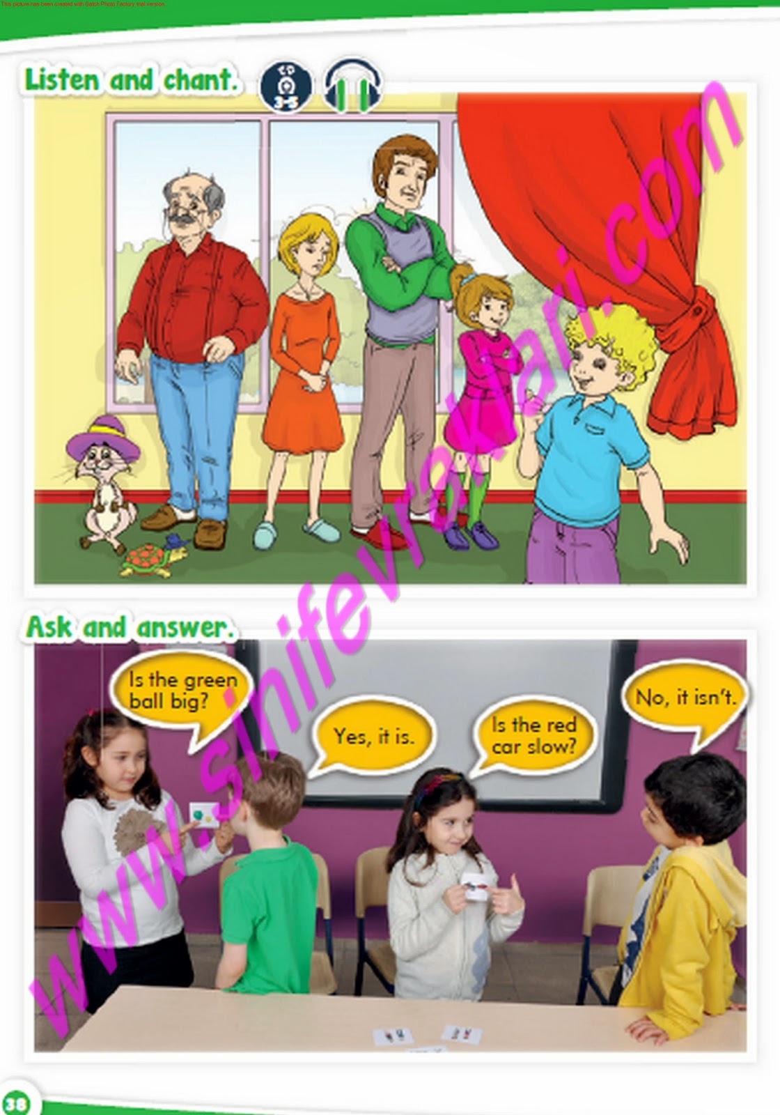 3. Sinif İngilizce Bilen Yayinlari Ders ve Çalişma Kitabi Cevaplari