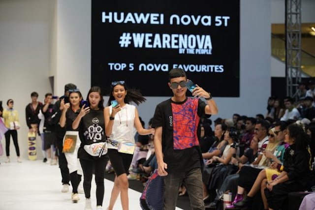 HUAWEI nova 5T Tampil Eksklusif Di KLFW 2019