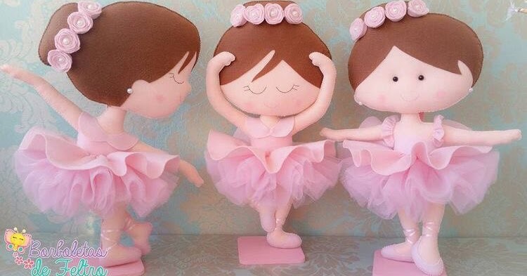 Molde Bailarina Como Fazer