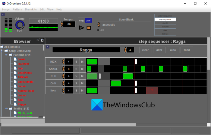 Windowsで独自のミュージックビートを作成する方法