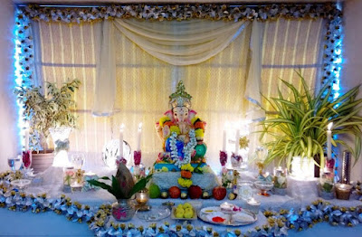 70 Best Ganpati Decoration Ideas At Home Easy Ganpati Decoration