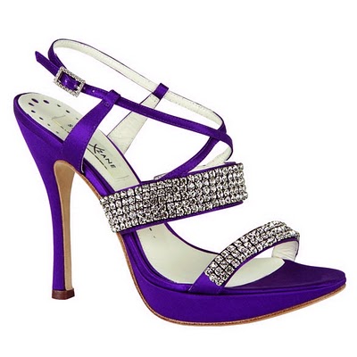 wedding shoes colection: purple prom shoes By Siena Xzane Roma Platform ...