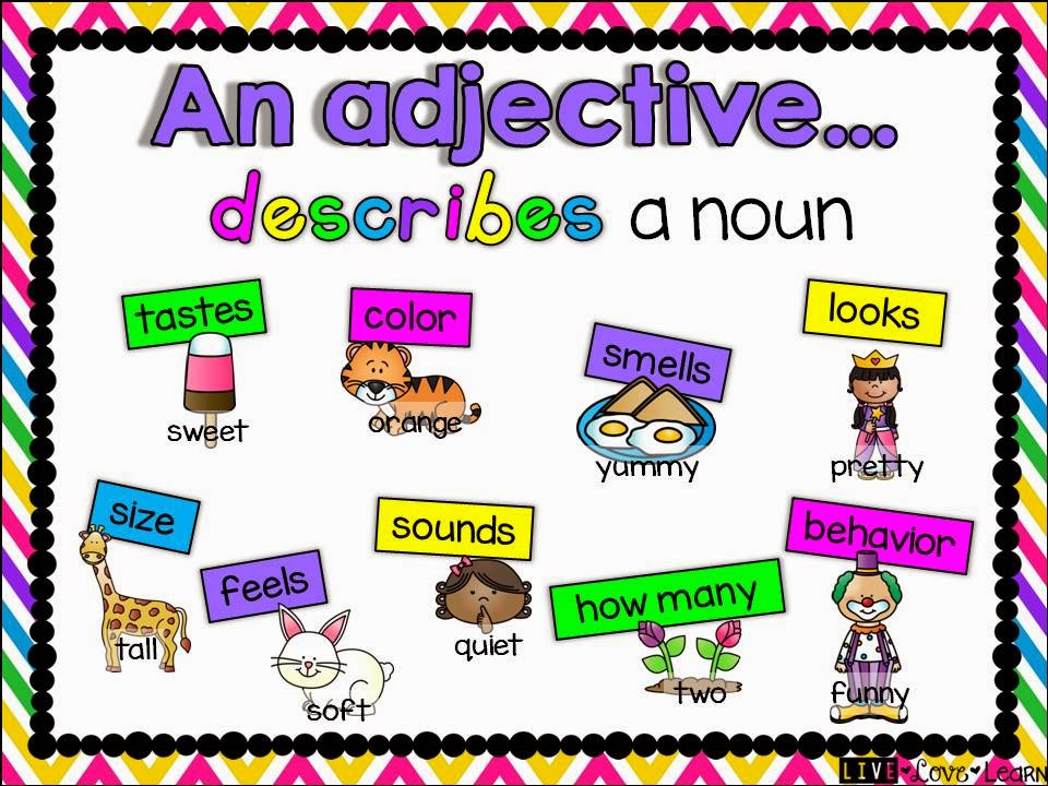 Let s Learn About Adjectives