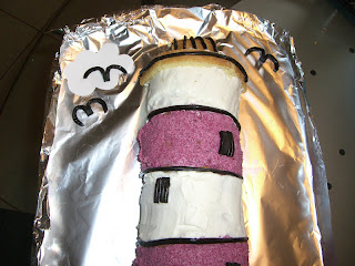 Cassie's Kosmetik Krempel: Gebacken: Leuchtturm-Torte