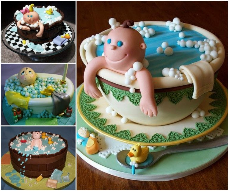 Ideas & Products Baby Shower Bathtub Cakes
