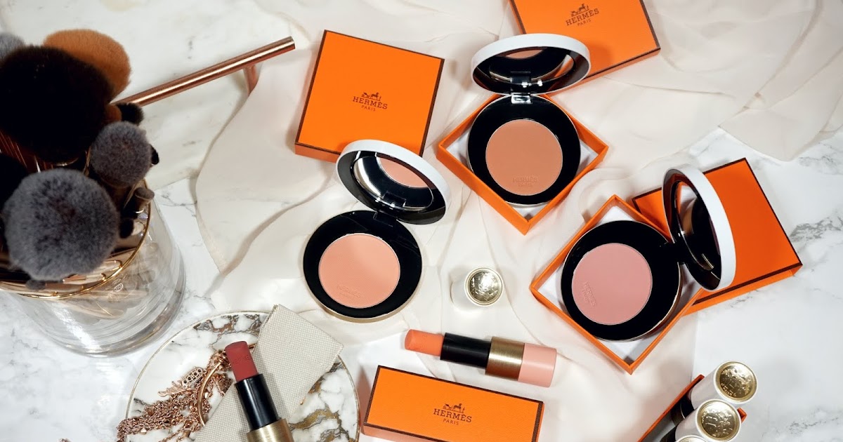  Review Hermès Rose Hermès Silky Blush Powder PRETTY IS MY