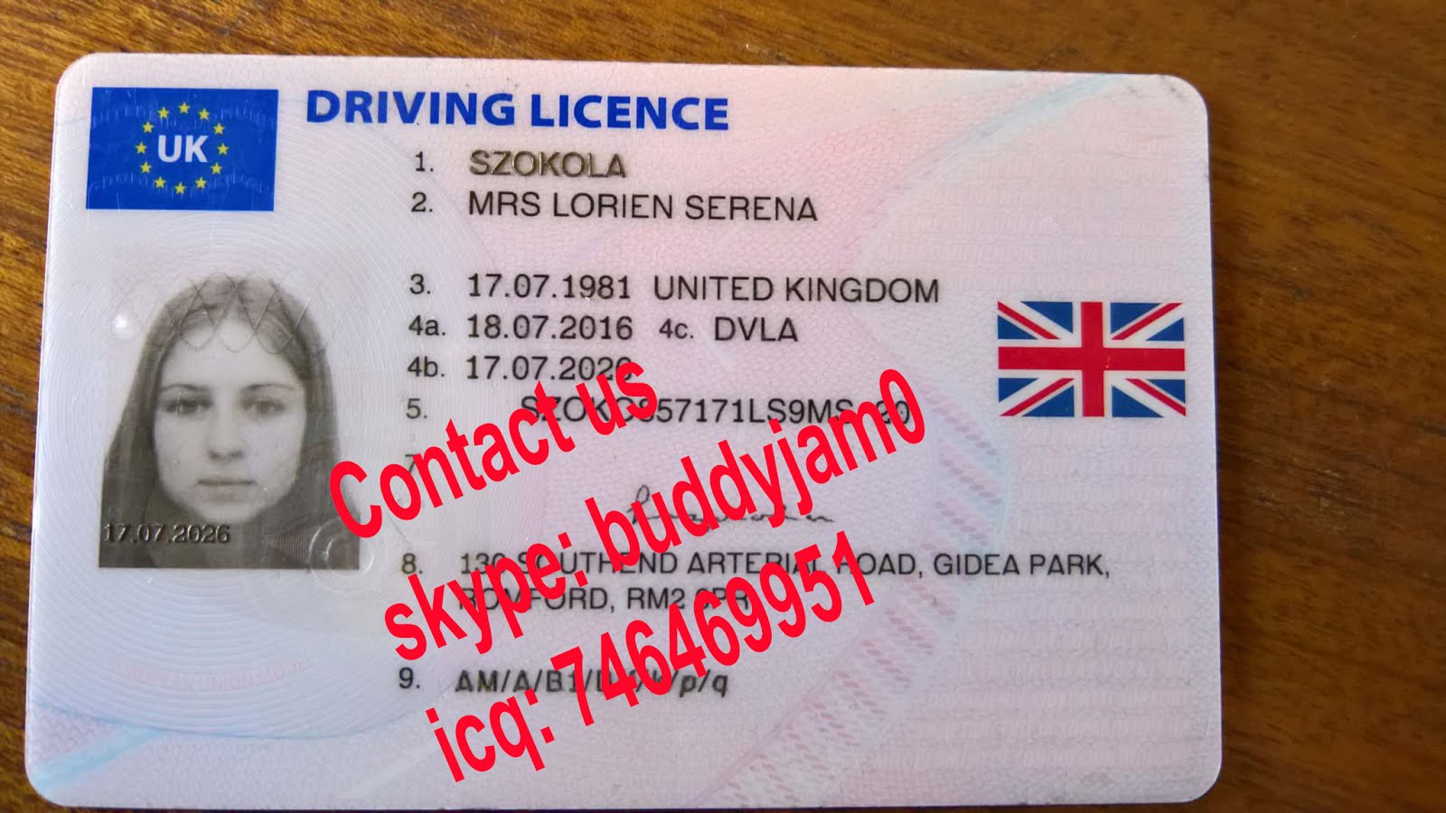 ID Card Driving License Passport Maker