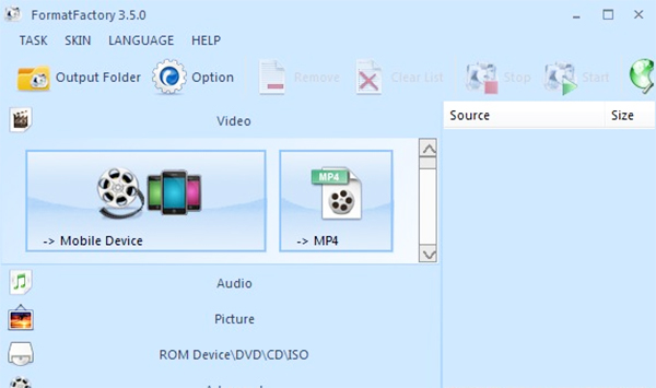 Download Format Factory - Phần mềm đổi đuôi Video, Audio  a