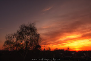 Naturfotografie Sonnenuntergang Hamm