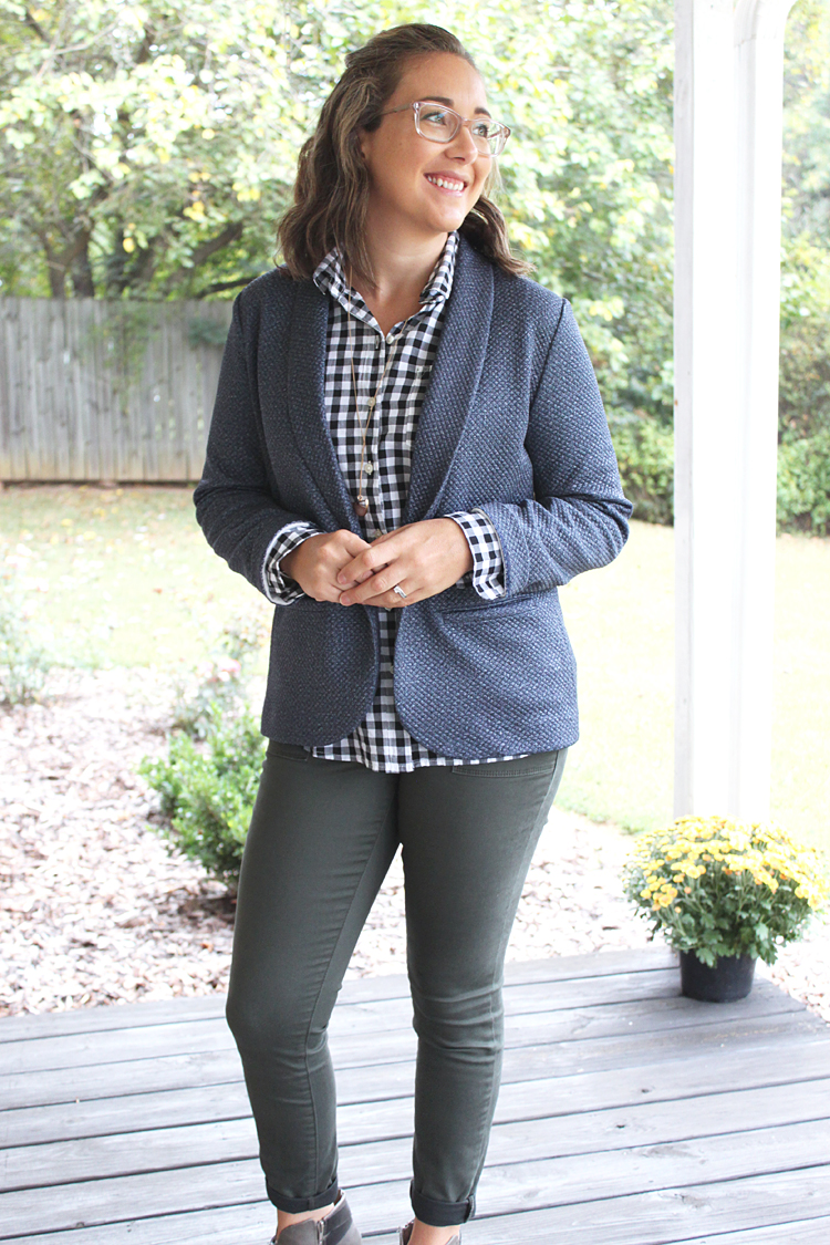 Evans Blazer // Sewing For Women / Handmade Frenzy