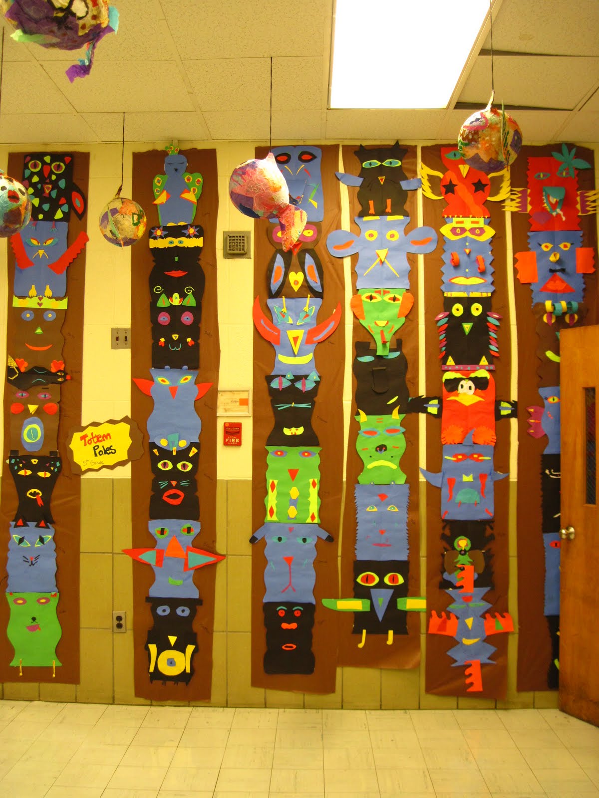 Lines, Dots, and Doodles: Totem Poles, 5th Grade