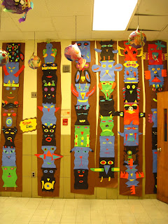 Lines, Dots, and Doodles: Totem Poles, 5th Grade