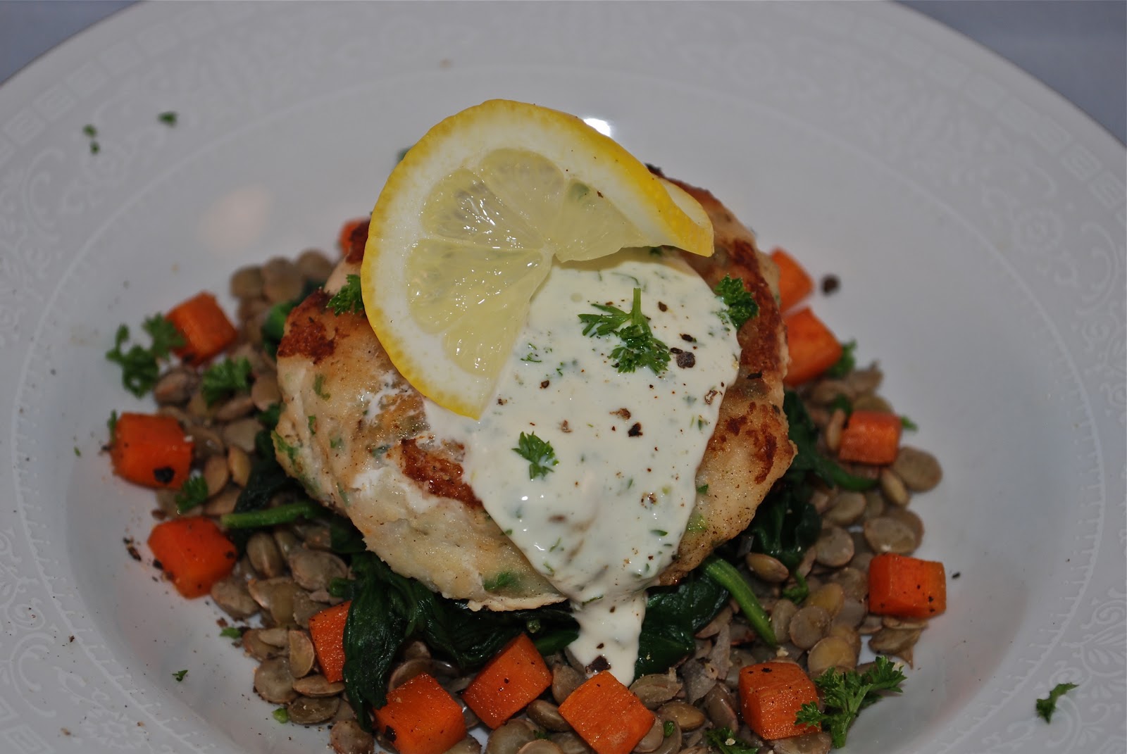 Denver Mise en Place Cod Cakes