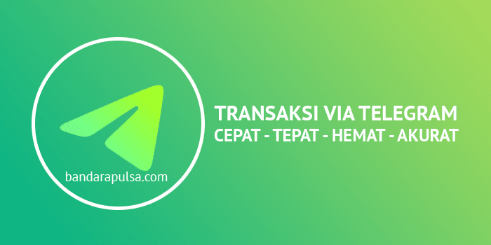 cara transaksi jualan pulsa via telegram