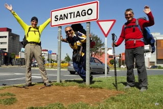 arrivo a Santiago de Compostela