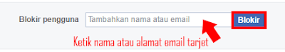 blokir akun