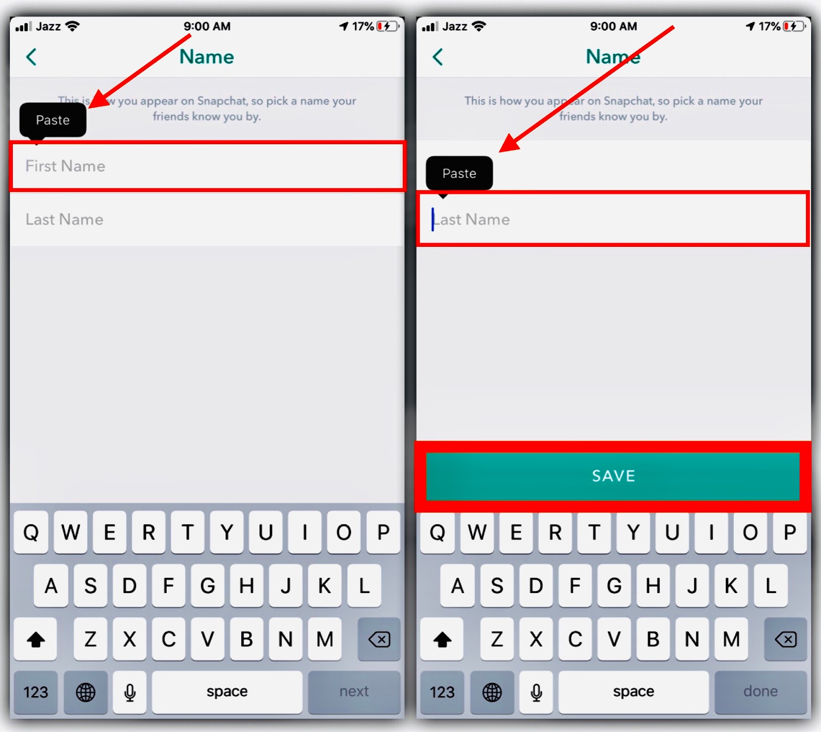 How To Make Invisible Name On Snapchat