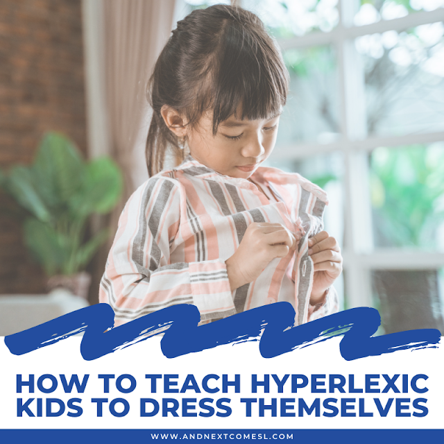 Teaching dressing skills autism and hyperlexia