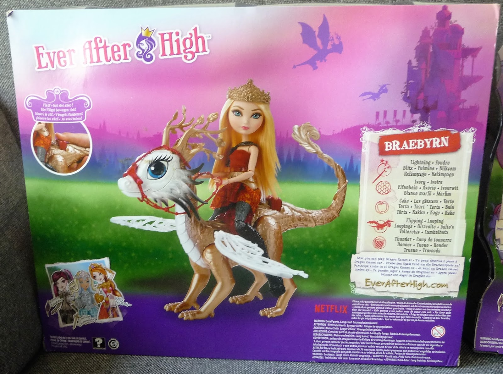 Monkfish's dolly ramble: Ever after high - Dragon Games