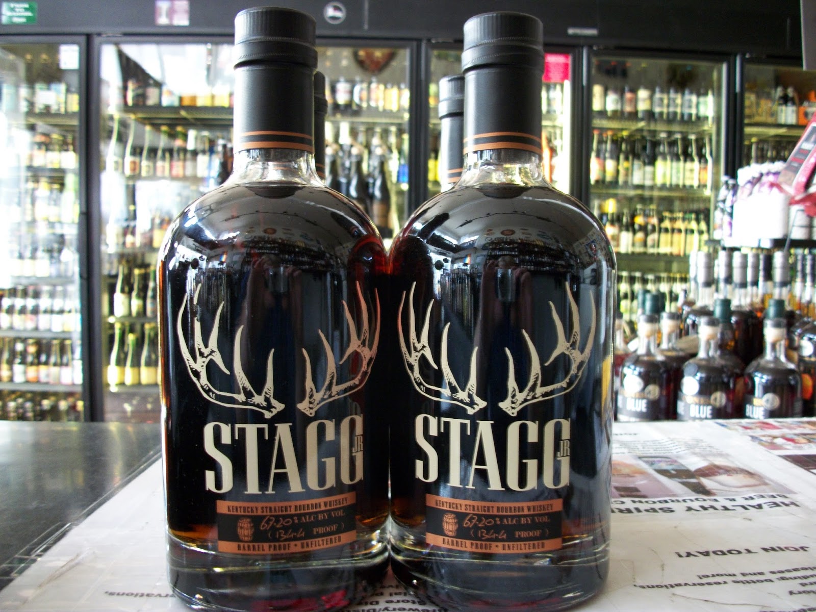 Healthy Spirits Bourbon Blog: New Arrivals: George T. Stagg Jr!