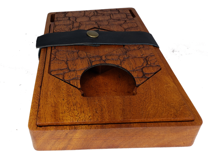 Tabletop Fix Mystic Wood Dice Tower With Dice Vault Storage