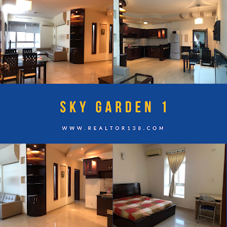 căn hộ 2 phòng ngủ chung cư Sky Garden 1 đường Nguyễn Văn Linh phường Tân Phong