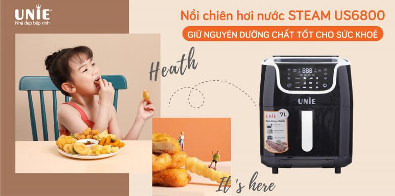 Nồi chiên hơi nước STEAM US6800 Nồi chiên hơi nước STEAM US6800