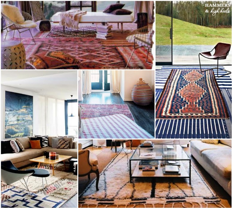 Hammers and High Heels Layered Rugs Stylish or Stop It?