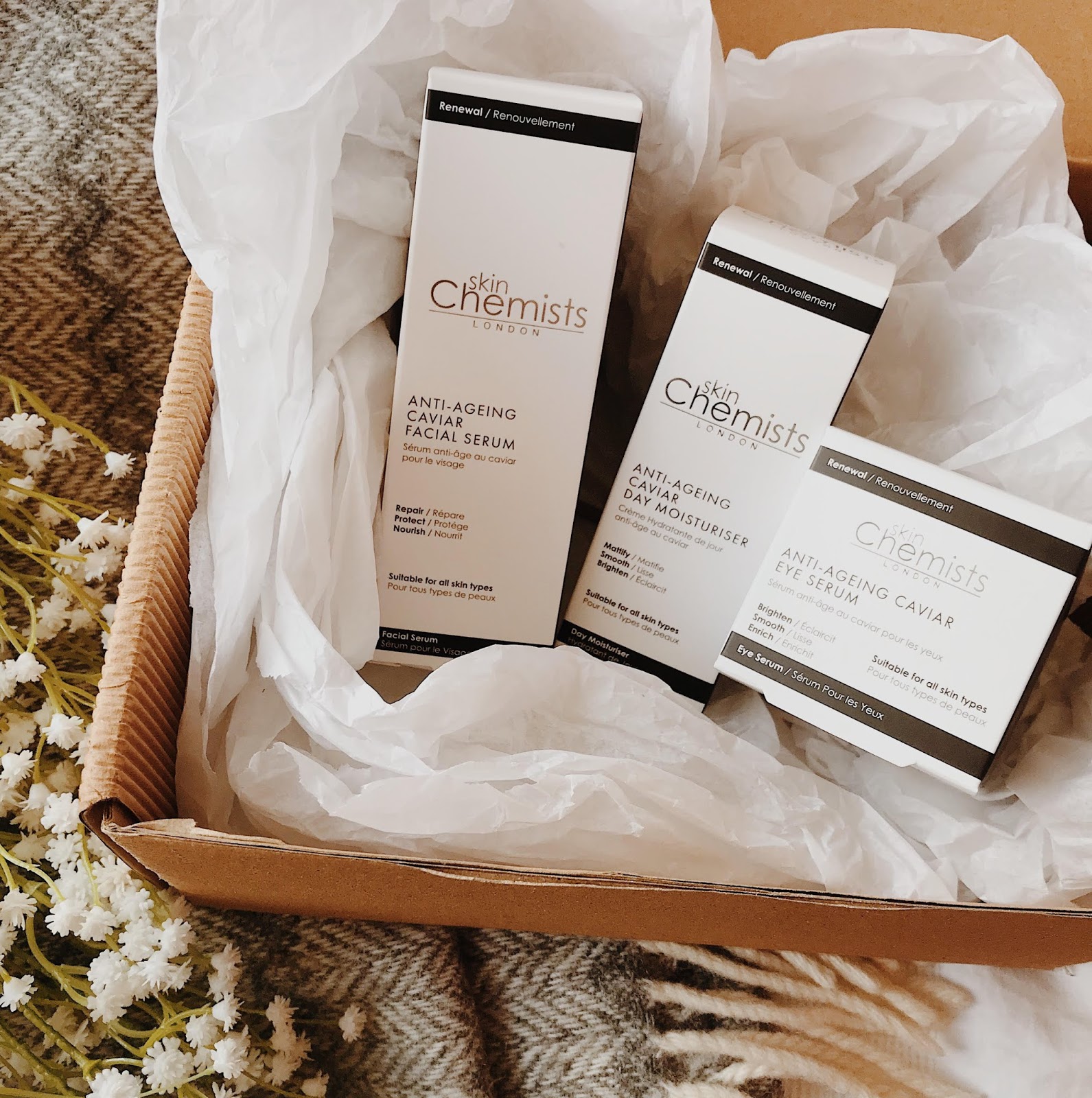 SKIN CHEMISTS LONDON CAVIAR COLLECTION REVIEW