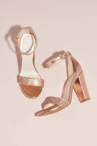 Highlighting 3 Gorgeous Rose Gold Bridesmaid Shoes Shoes Footwear