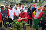 Gubernur Riau Turun Langsung Ke Objek Penghijauan Bersama