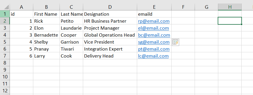 Creating a REST API with JSON payload in OIC to read CSV based files