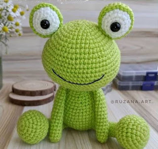 PATRON GRATIS RANA AMIGURUMI 46085