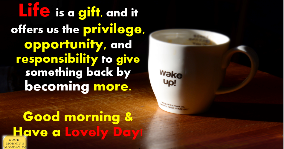 Positive Thoughts For Morning Good Morning With Positive Thoughts