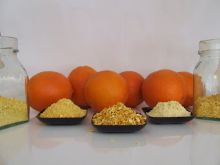  Polvo de naranja, azúcar de naranja 