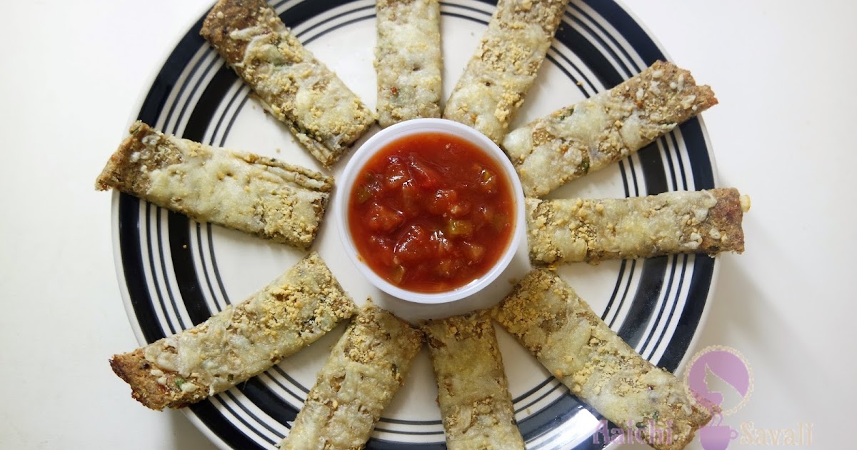 Cauliflower Breadsticks Aaichi Savali