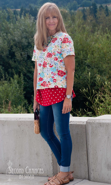 Second Chances by Susan: One Busy Summer = A No-Sew Tunic!