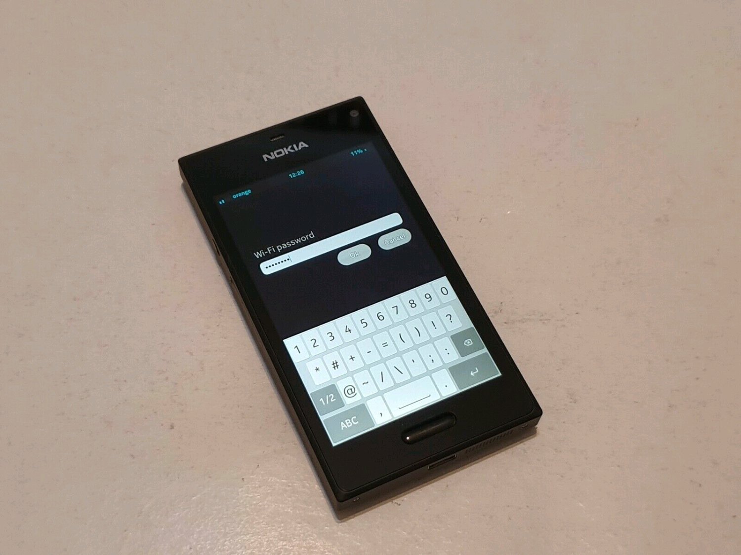 kataya an unknown nokia with an unknown os built on krakatau